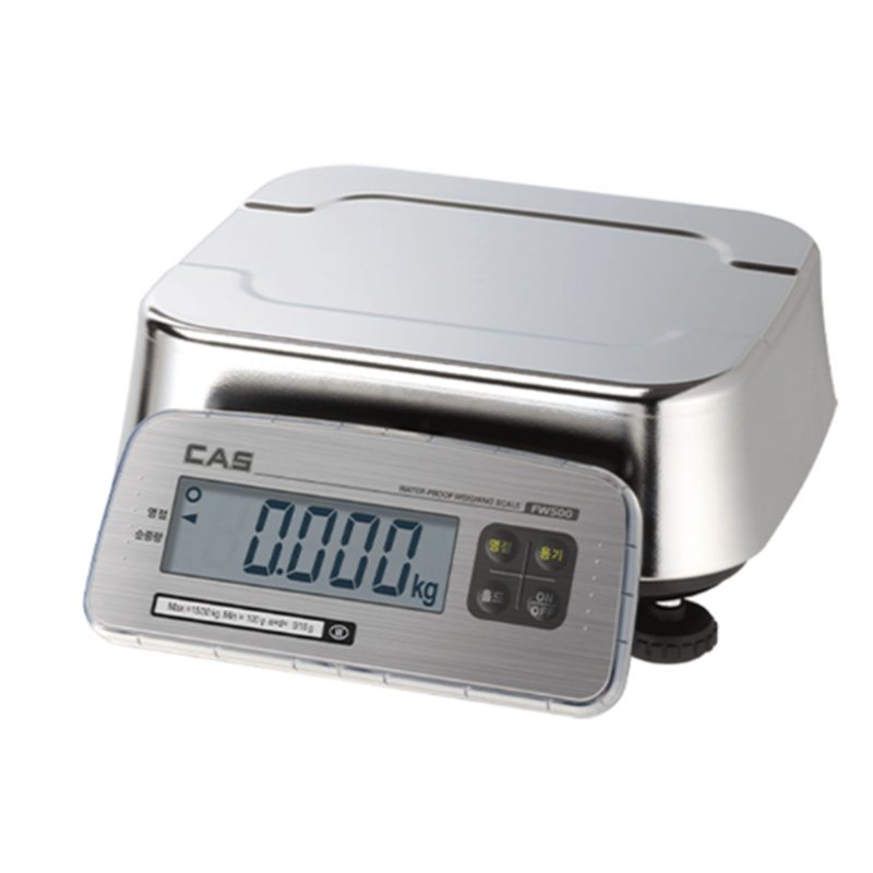 CAS FW-500 Wash down Scale with LCD / LED Display